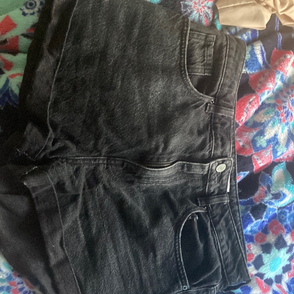 Black Pacsun Mom Short High Waisted